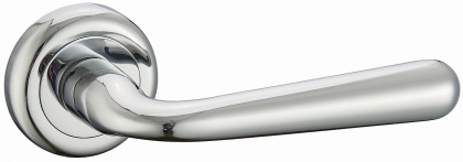 Klamka Lea KLE 700 chrom na rozecie okrągłej Infinity Line