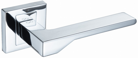 Klamka Nove KNV 700 chrom na rozecie kwadratowej Infinity Line