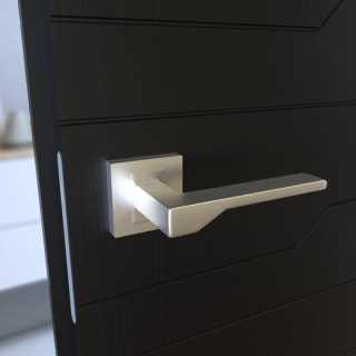 Klamka Nove KNV 300 satyna na rozecie kwadratowej Infinity Line