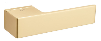 Klamka Polo KPOL M G00 złoty mat na rozecie prostokątnej Infinity Line