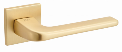 Klamka Solo fit KSO M G00 złoty mat na rozecie kwadratowej Infinity Line