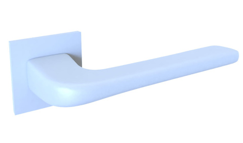 Klamka Solo fit KSO 800 biała na rozecie kwadratowej Infinity Line