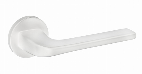 Klamka Solo fit KSO O 800 biała na rozecie okrągłej Infinity Line