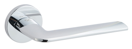 Klamka Stinger fit KSR O 700 chrom na rozecie okrągłej Infinity Line