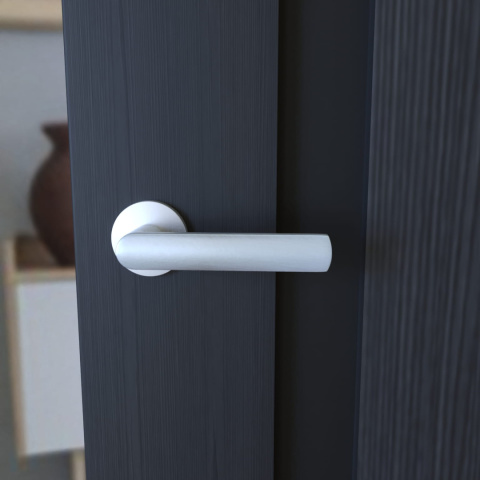 Klamka Torino fit KTF O M700 chrom mat na rozecie okrągłej Infinity Line