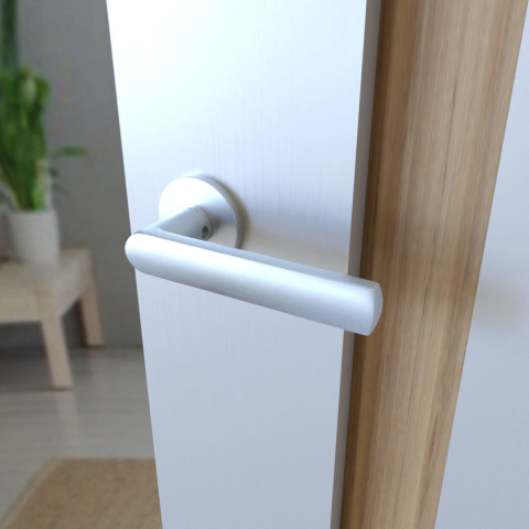 Klamka Torino fit KTF O M700 chrom mat na rozecie okrągłej Infinity Line