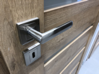 Klamka Torino KTR 300 satyna na rozecie kwadratowej Infinity Line