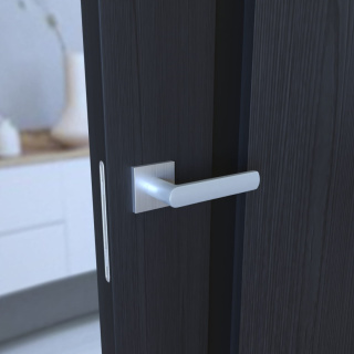 Klamka Torino fit KTF M 700 chrom mat na rozecie kwadratowej Infinity Line