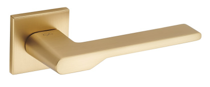 Klamka Toro fit KTO M G00 złoty mat na rozecie kwadratowej Infinity Line