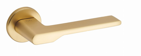 Klamka Toro fit KTO O MG00 złoty mat na rozecie okrągłej Infinity Line