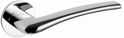 Klamka Vento KVNO S O 700 chrom na rozecie okrągłej Infinity Line