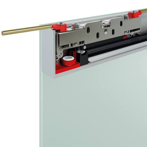 MAGIC 2 System do drzwi przesuwnych szklanych 10mm