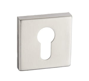 Rozeta kwadratowa RXQ 502 stal nierdzewna wkładka