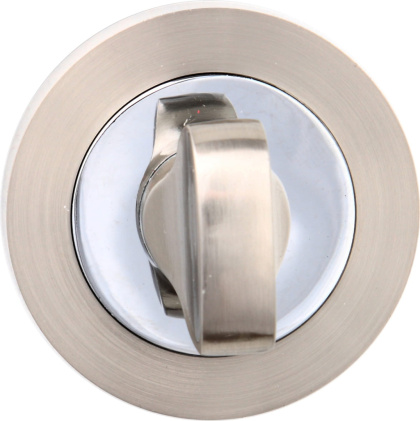 Rozeta okrągła RCK 103 chrom/satyna wc