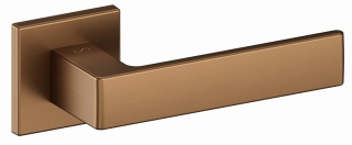 Klamka Apollo fit KAF 900 brąz satyna na rozecie kwadratowej Infinity Line