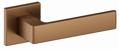 Klamka Apollo fit KAF 900 brąz satyna na rozecie kwadratowej Infinity Line