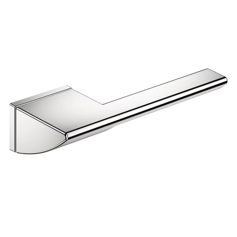 Klamka Horizon chrom błyszczący na rozecie ukrytej prostokątnej Corona