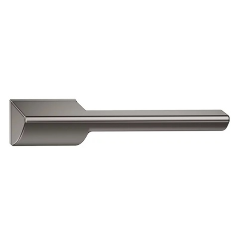 Klamka Horizon gunmetal na rozecie ukrytej prostokątnej Corona