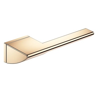 Klamka Horizon mosiądz błyszczący PVD na rozecie ukrytej prostokątnej Corona