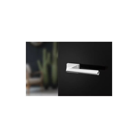 Klamka Impera chrom na rozecie ukrytej prostokątnej Corona