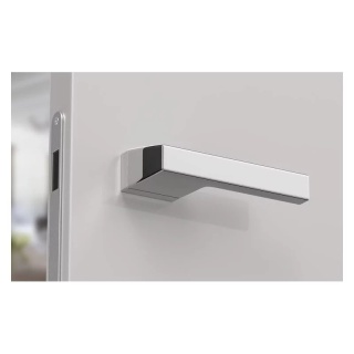 Klamka Maxima chrom na rozecie ukrytej prostokątnej Corona