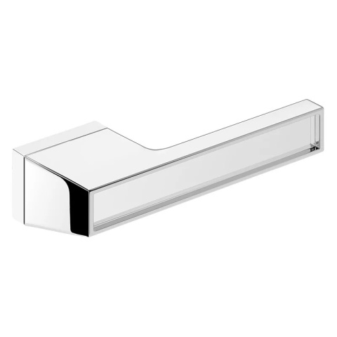 Klamka Maxima chrom błyszczący bez wstawki na rozecie ukrytej prostokątnej Corona