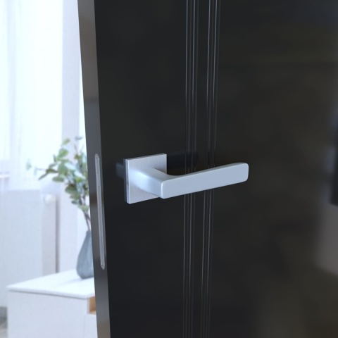 Klamka Parma fit KPR M 700 chrom mat na rozecie kwadratowej Infinity Line