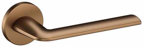 Klamka Stinger fit KSR O 900 brąz satyna na rozecie okrągłej Infinity Line