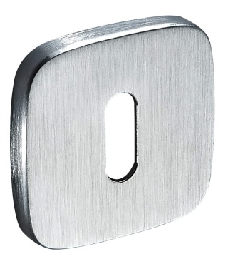 Rozeta kwadrat - owal FIT RQO M 701 chrom mat klucz