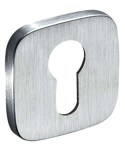 Rozeta kwadrat - owal FIT RQO M 702 chrom mat wkładka