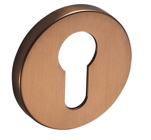 Rozeta okrągła FIT RFO 902 brąz satyna wkładka