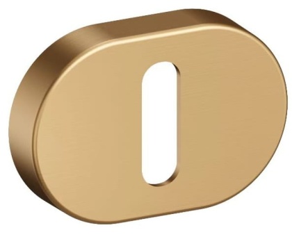 Rozeta owalna ROT M G01 złoty mat klucz