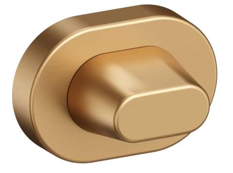Rozeta owalna ROT M G03 złoty mat wc