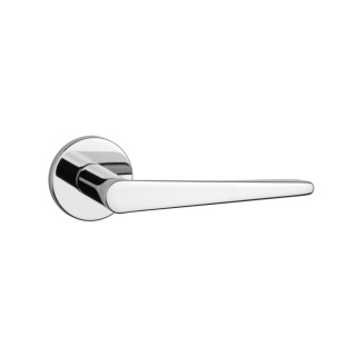 Klamka Aprile Arnica R Slim 7mm CP chrom polerowany na rozecie okrągłej Enger