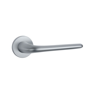 Klamka Aprile Azalia R Slim 7mm SC chrom satynowy na rozecie okrągłej Enger