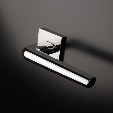 Klamka Aprile Funkia Q Slim 7mm CP chrom polerowany na rozecie kwadratowej Enger