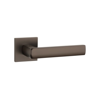 Klamka Aprile Hosta Q Slim 7mm BR brązowy na rozecie kwadratowej Enger