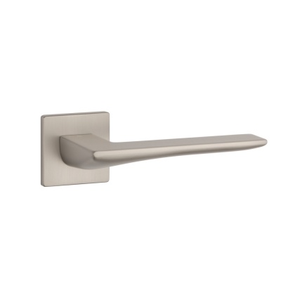 Klamka Aprile Iris Q Super Slim 5mm SNM nikiel na rozecie kwadratowej Enger
