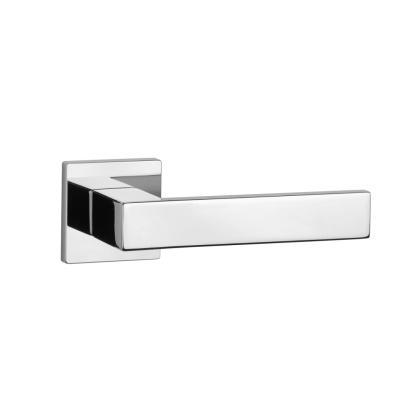 Klamka Aprile Pina Q Slim 7mm LC chrom polerowany na rozecie kwadratowej Enger