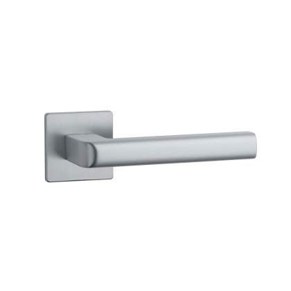 Klamka Aprile Salice Q Super Slim 5mm SC chrom satynowy na rozecie kwadratowej Enger