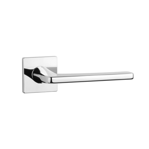 Klamka Aprile Setia Q Super Slim 5mm LC chrom polerowany na rozecie kwadratowej Enger
