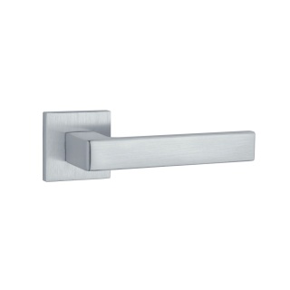 Klamka Aprile Sulla Q Slim 7mm MSC chrom satynowy na rozecie kwadratowej Enger