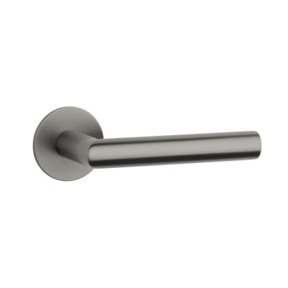 Klamka Sterk Oval 1750 Ultra Slim 3mm BS PVD bazaltowy PVD na rozecie okrągłej Enger