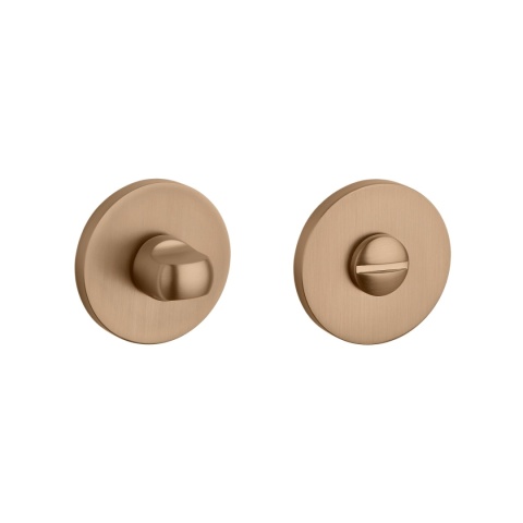 Rozeta okrągła Stile R Slim 7mm LIGHT BROWN jasny brązowy wc