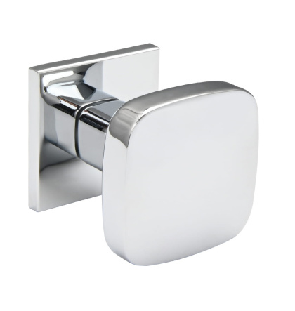 Gałka ruchoma fit Lewa GKZ 700 L chrom na rozecie kwadratowej Infinity Line