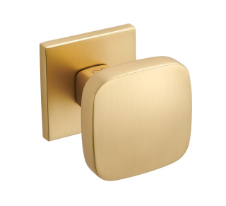 Gałka ruchoma fit Prawa GKZ MG00 P złoty mat na rozecie kwadratowej Infinity Line