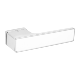 Klamka Cube Insert chrom na rozecie prostokątnej VDS