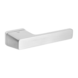 Klamka Sonic chrom szczotkowany na rozecie prostokątnej VDS