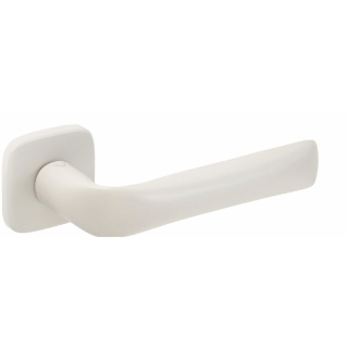 Klamka Fold ivory na rozecie kwadratowej VDS