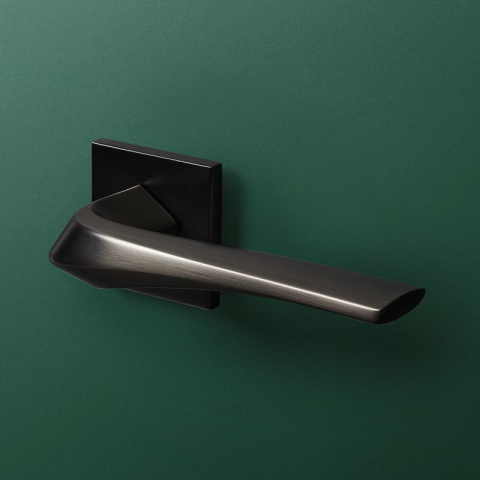 Klamka Heavy fit antracyt na rozecie kwadratowej VDS